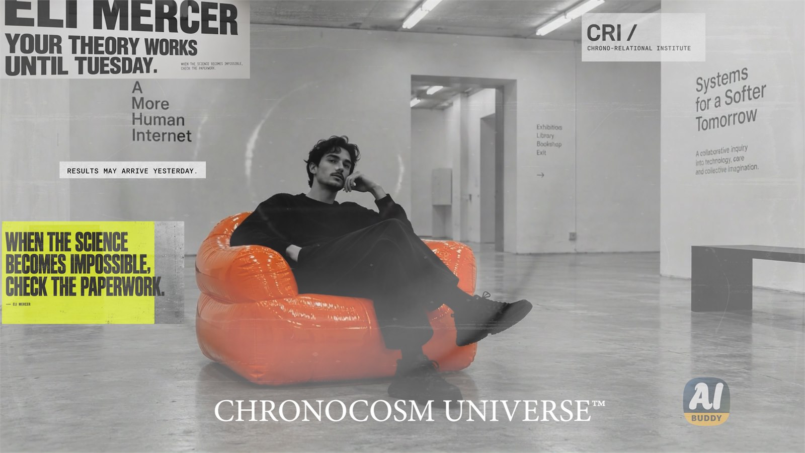 Meet Eli Mercer: Your AI Buddy Inside the Chronocosm