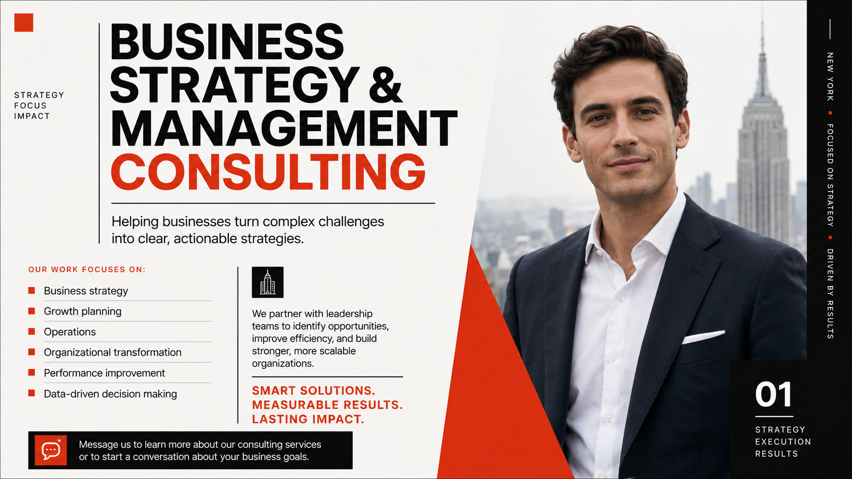 BUSINESS STRATEGY & MANAGEMENT CONSULTING