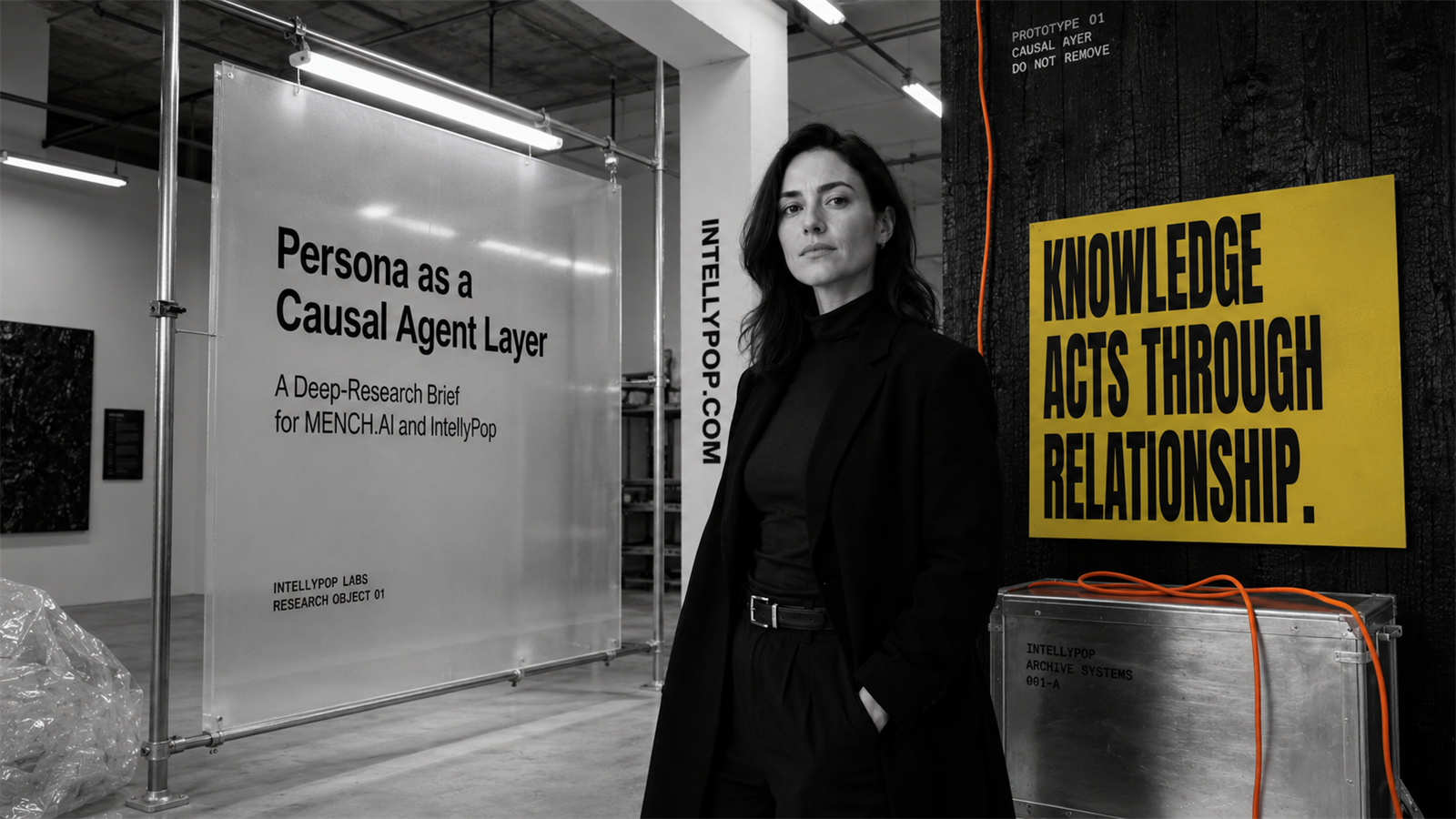 Persona as a Causal Agent Layer a Deep-Research Brief for MENCH.AI and IntellyPop