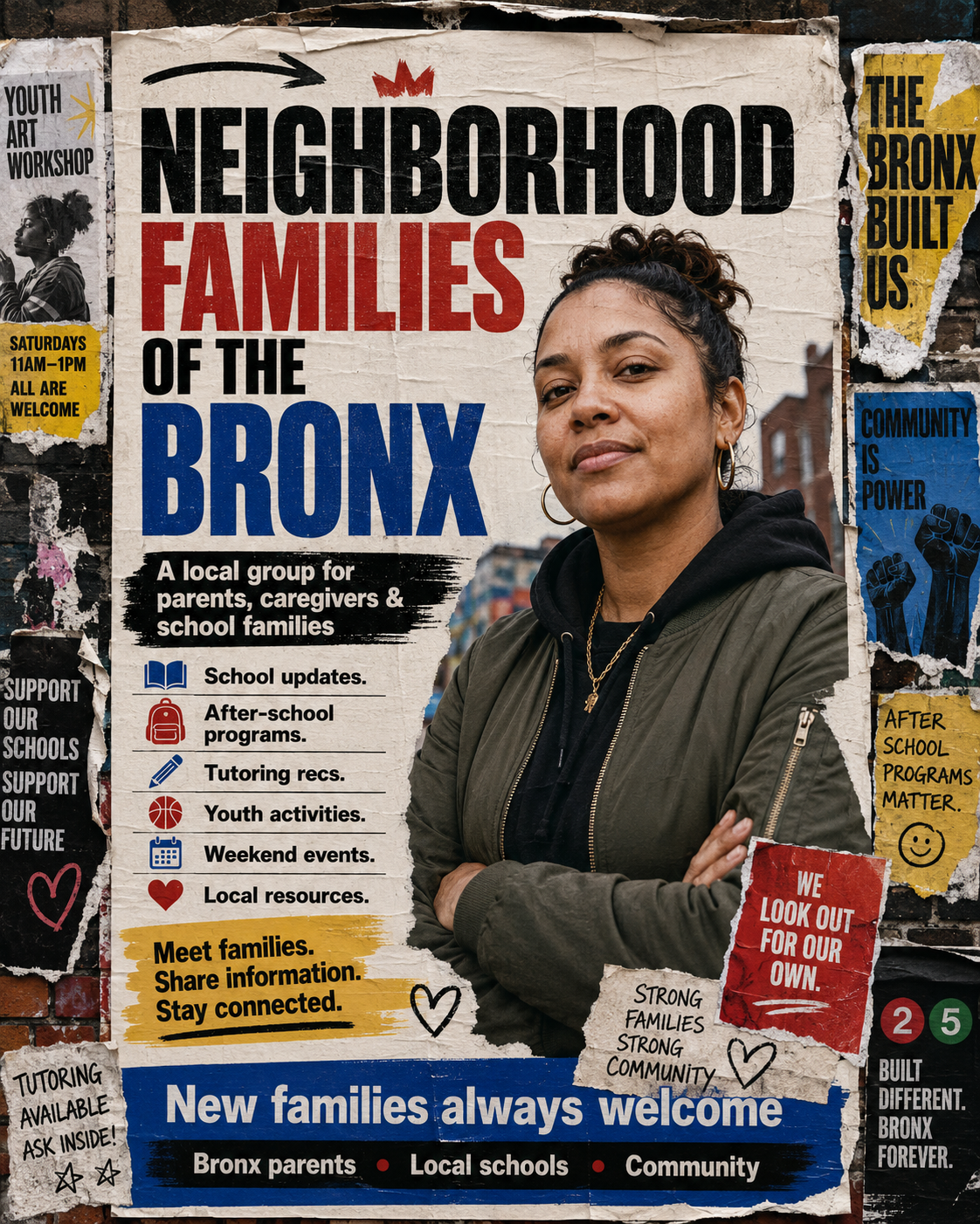 Neighborhood Families of the Bronx Community Club.