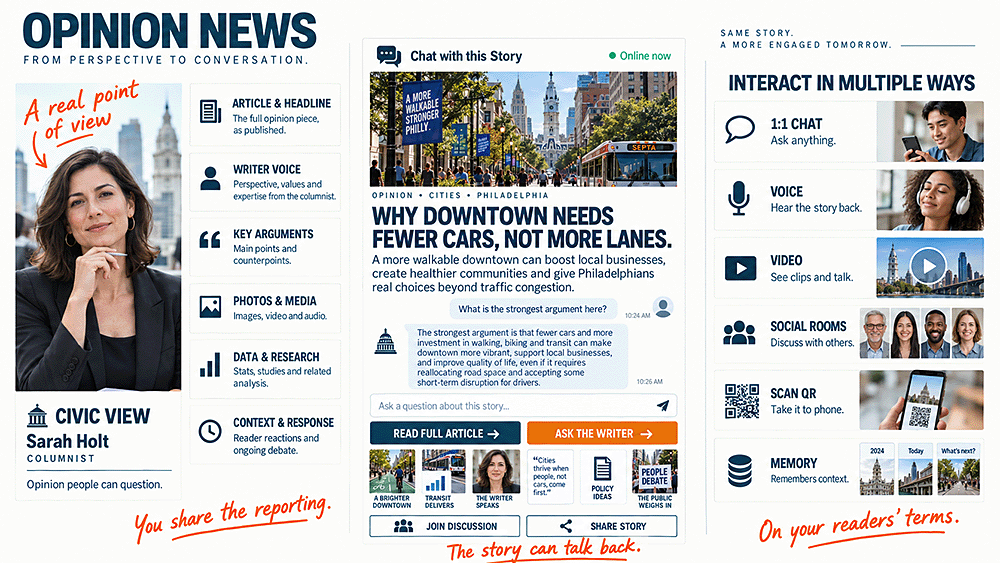 Content-to-Go example: opinion