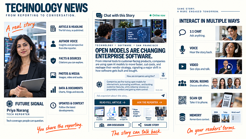 Content-to-Go example: technology