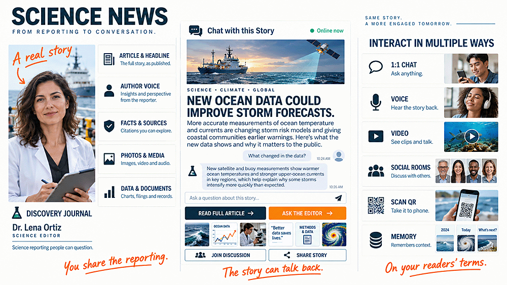 Content-to-Go example: science